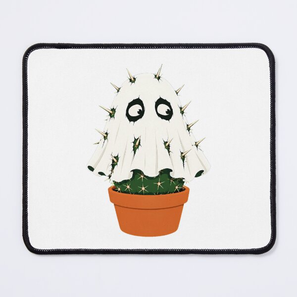 Item preview, Spooky Ghost Cactus Halloween Plant Lover designed and sold by chattsuede.