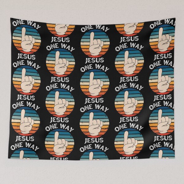 Item preview, One Way Jesus Revolution Finger Up designed and sold by denney-colene.