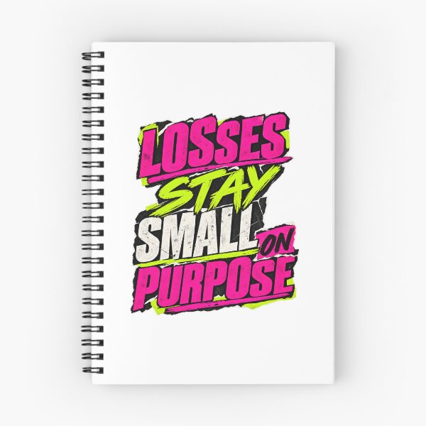 Item preview, Losses Stay Small on Purpose Punk Risk Discipline designed and sold by VolatilityEdge.