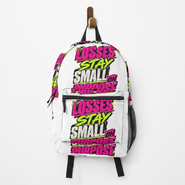 Item preview, Losses Stay Small on Purpose Punk Risk Discipline designed and sold by VolatilityEdge.