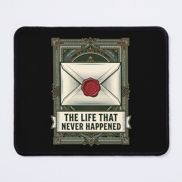 Item preview, The Life That Never Happened Vintage Envelope Book Cover designed and sold by SplashTastic.