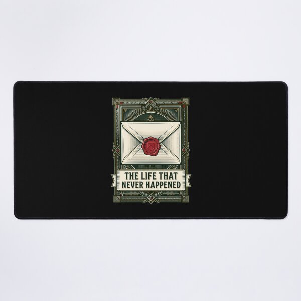 Item preview, The Life That Never Happened Vintage Envelope Book Cover designed and sold by SplashTastic.