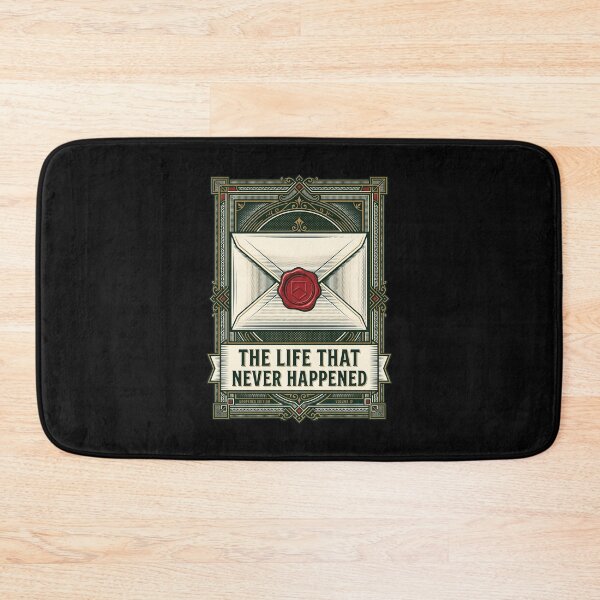Item preview, The Life That Never Happened Vintage Envelope Book Cover designed and sold by SplashTastic.