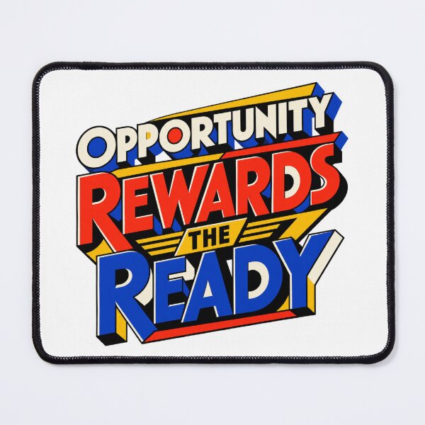 Item preview, Opportunity Rewards the Ready Bauhaus Trader Mindset designed and sold by VolatilityEdge.