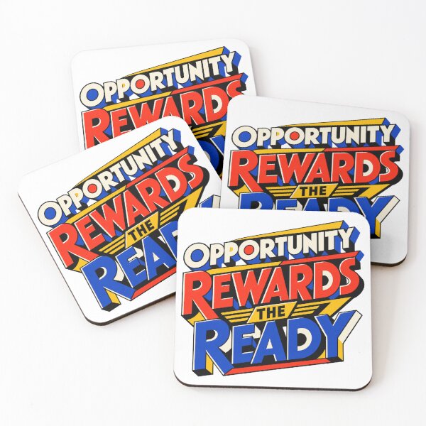 Item preview, Opportunity Rewards the Ready Bauhaus Trader Mindset designed and sold by VolatilityEdge.
