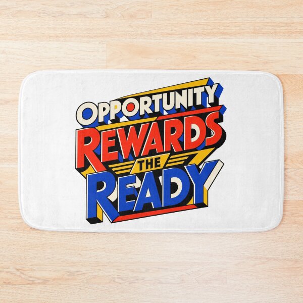 Item preview, Opportunity Rewards the Ready Bauhaus Trader Mindset designed and sold by VolatilityEdge.