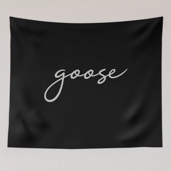 Item preview, Gooses Script Font Minimalist Bird Animal designed and sold by NolanhartArts.