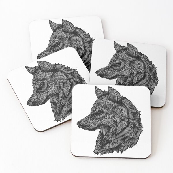 Item preview, Doodle BlackWolf designed and sold by Artoonty.
