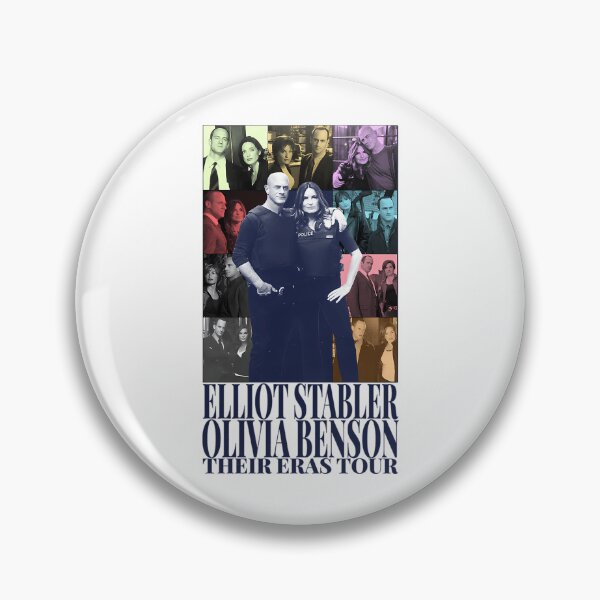 Item preview, Mariska Hargitay And Chris Meloni As Olivia Benson And Elliot Stabler Their Eras designed and sold by collette-aldana.