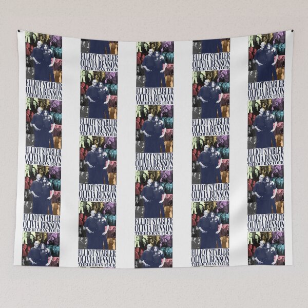 Item preview, Mariska Hargitay And Chris Meloni As Olivia Benson And Elliot Stabler Their Eras designed and sold by collette-aldana.