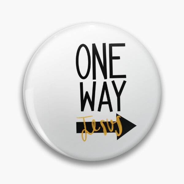 Item preview, One Way- Jesus designed and sold by denney-colene.