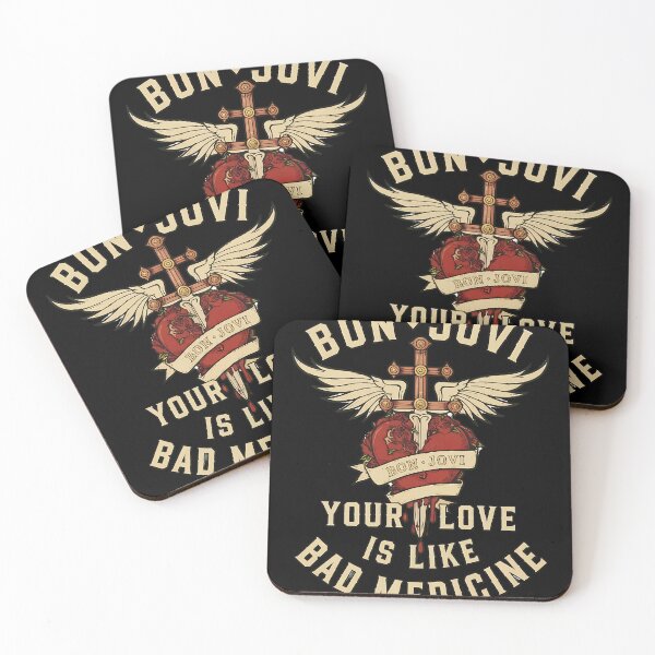 Item preview, Bons Jovis Your Love Bad Medicines Heart Wings designed and sold by XanDuriCatcute.