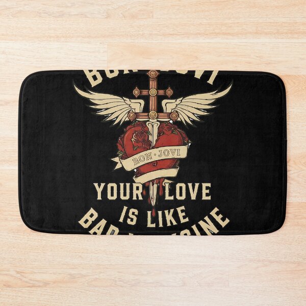 Item preview, Bons Jovis Your Love Bad Medicines Heart Wings designed and sold by XanDuriCatcute.