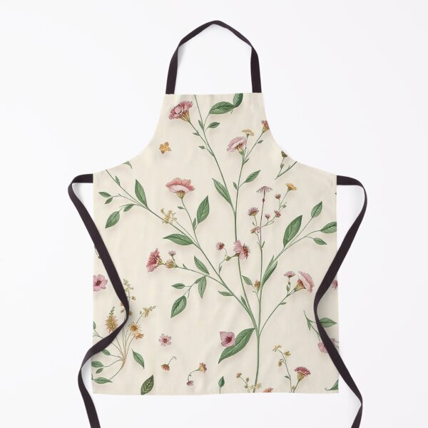 Item preview, Delicate Wildflower Botanical Seamless Pattern designed and sold by IntelliMindDesigns.
