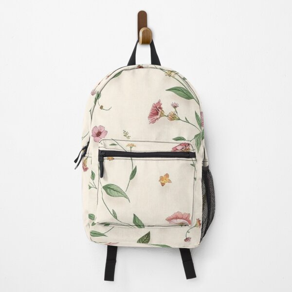 Item preview, Delicate Wildflower Botanical Seamless Pattern designed and sold by IntelliMindDesigns.