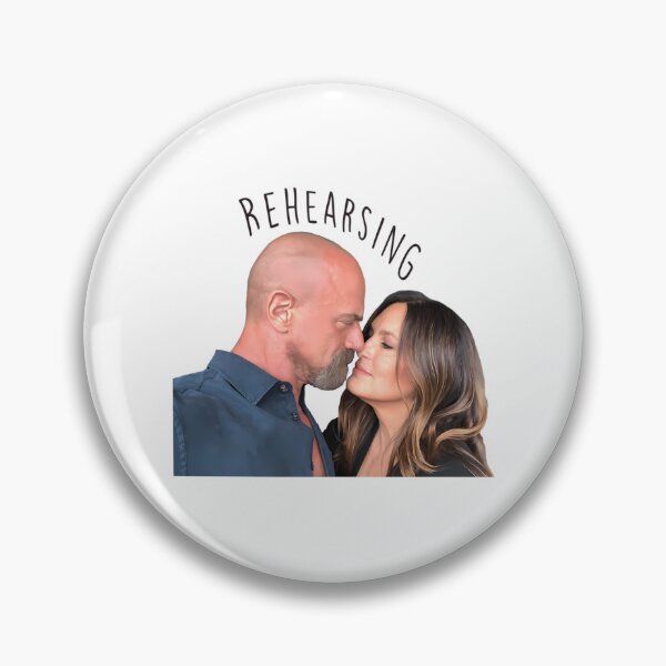 Item preview, Mariska Hargitay And Chris Meloni designed and sold by collette-aldana.