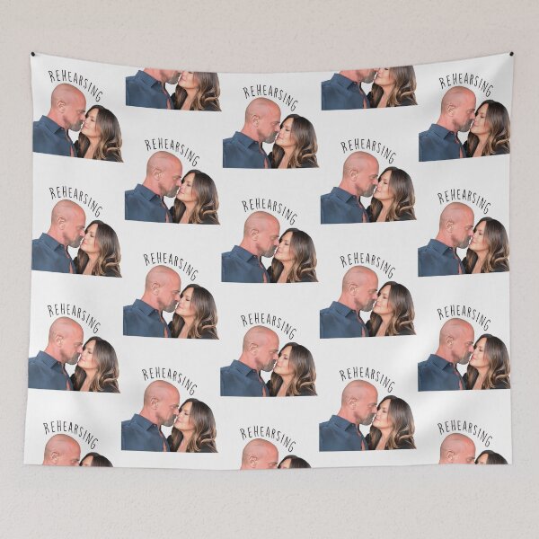 Item preview, Mariska Hargitay And Chris Meloni designed and sold by collette-aldana.