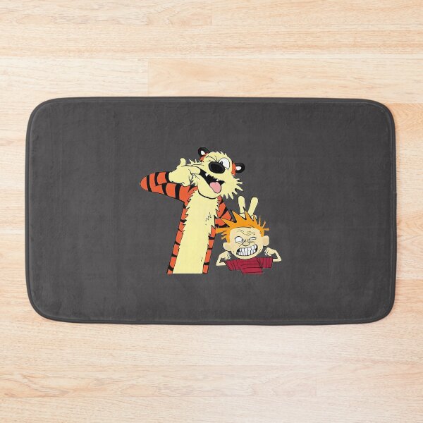 Item preview, Boy And Tiger Philosophical Comic Art - Nostalgic Existential Humor Illustration | Perfect Gift For You And Friends designed and sold by CgBubble.
