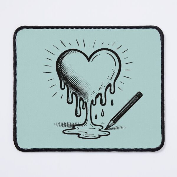 Item preview, Melting Heart – When Emotions Become Art designed and sold by Catfcreations.