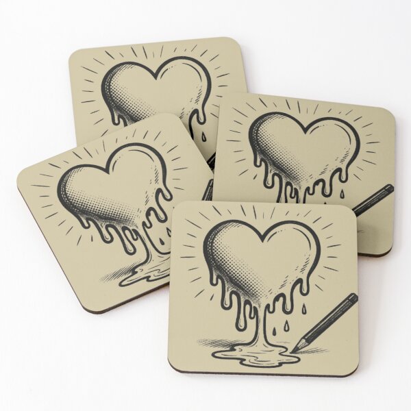 Item preview, Melting Heart – When Emotions Become Art designed and sold by Catfcreations.