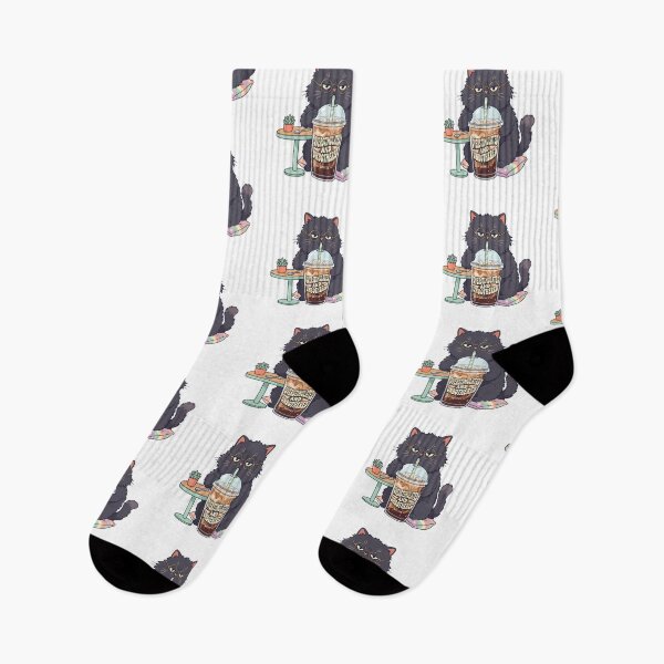 Item preview, Overstimulated & Unbothered Cat designed and sold by ManikRaja.