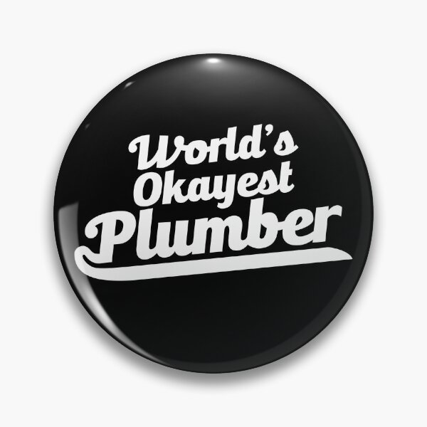 Item preview, World's Okayest Plumber - Typographic Design 2.0  designed and sold by Vector-Artist.