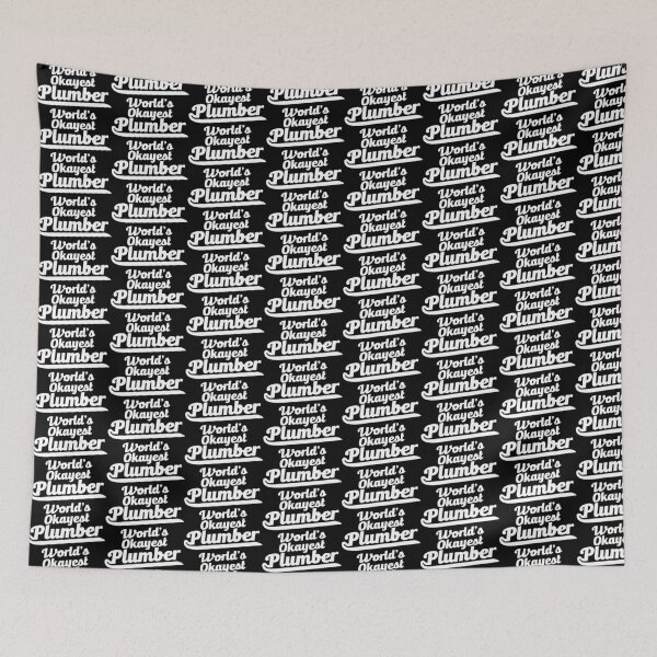Item preview, World's Okayest Plumber - Typographic Design 2.0  designed and sold by Vector-Artist.