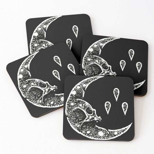 Item preview, Gothics Moons Skull Tears  designed and sold by NolanhartArts.