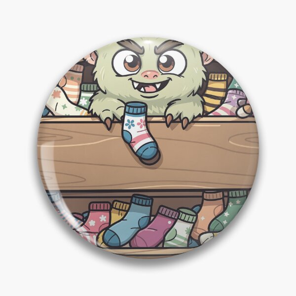 Item preview, Cryptid Field Guide: The Sock-Drawer Gremlin designed and sold by PictorialWhimsy.