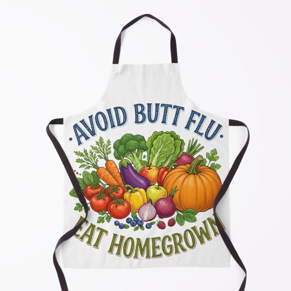 Item preview, Avoid Butt Flu Eat Homegrown designed and sold by The She Shed.