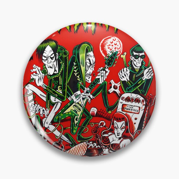 Item preview, The Cramps Psychobilly Rock Band Fan Art | Best Buy designed and sold by CgBubble.