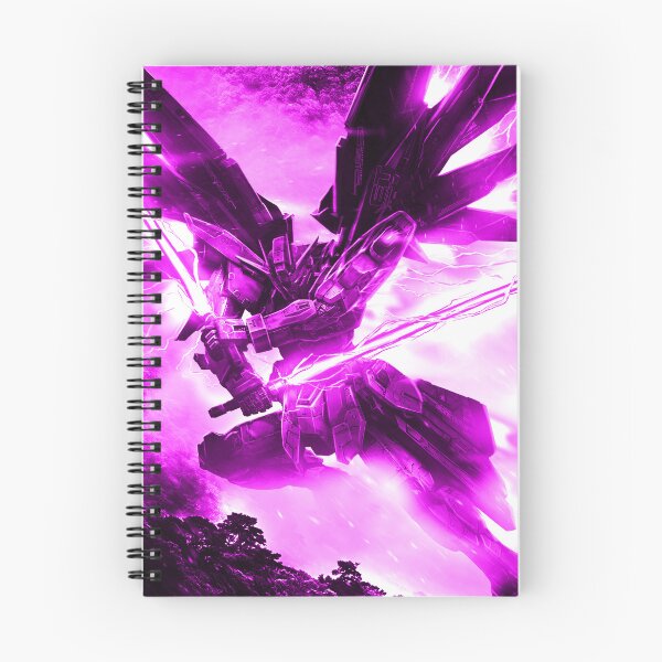 Item preview, pink frame Freedom Gundam seed on space full blast mode attack digital hand artwork designed and sold by sabartgunpla.