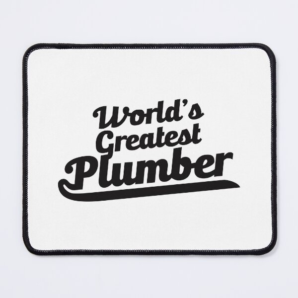 Item preview, World's Greatest Plumber - Typographic Design  designed and sold by Vector-Artist.