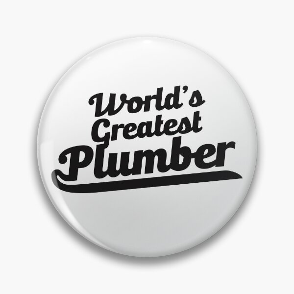 Item preview, World's Greatest Plumber - Typographic Design  designed and sold by Vector-Artist.