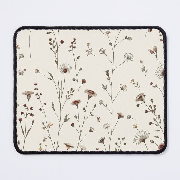 Item preview, Minimalist Delicate Floral Stem Pattern designed and sold by IntelliMindDesigns.