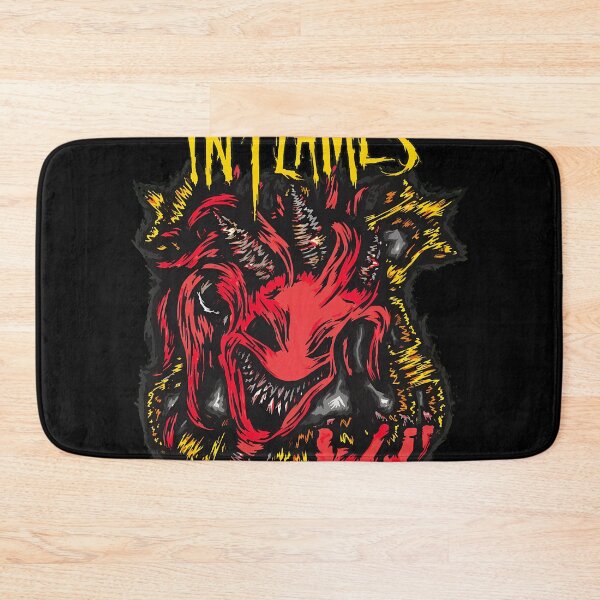 Item preview, IN FLAMESS Demon Monster Heavy Metal Band designed and sold by NolanhartArts.