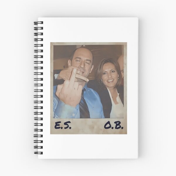 Item preview, Vintage Elliot Stabler And Olivia Benson Middle Finger designed and sold by collette-aldana.