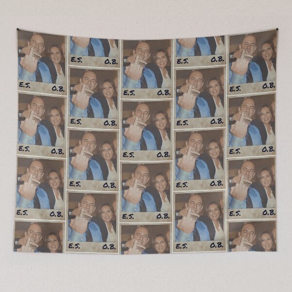 Item preview, Vintage Elliot Stabler And Olivia Benson Middle Finger designed and sold by collette-aldana.