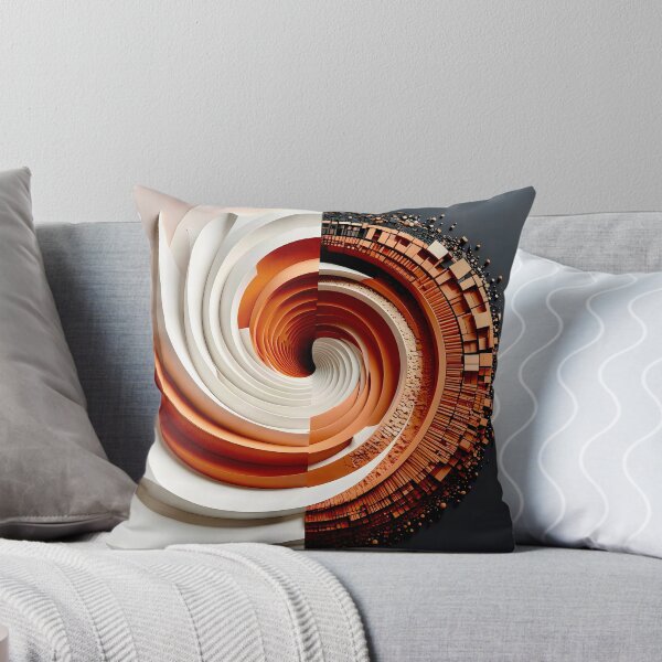 Item preview, Duality of White Plaster and Terracotta Slate designed and sold by Vicky Brago-Mitchell®.