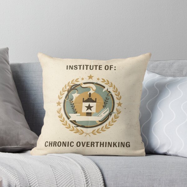 Item preview, Institute of Chronic Overthinking designed and sold by PictorialWhimsy.
