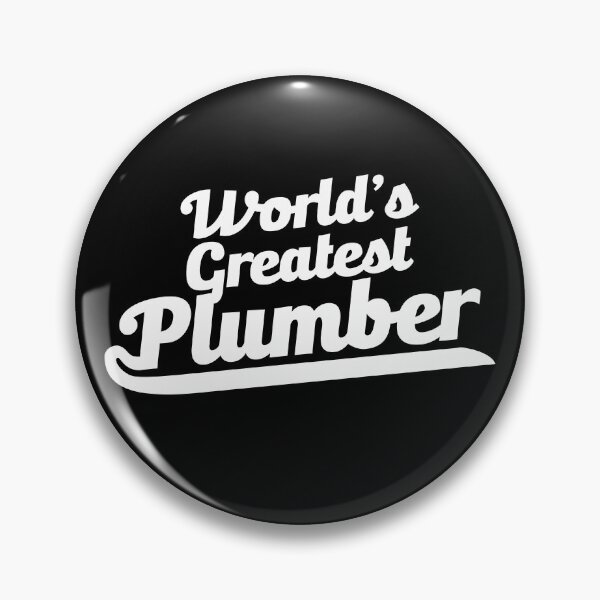 Item preview, World's Greatest Plumber - Typographic Design 2.0  designed and sold by Vector-Artist.