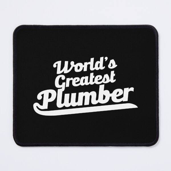 Item preview, World's Greatest Plumber - Typographic Design 2.0 designed and sold by Vector-Artist.