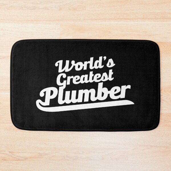 Item preview, World's Greatest Plumber - Typographic Design 2.0  designed and sold by Vector-Artist.