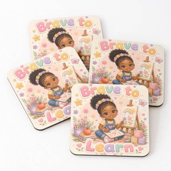 Item preview, Brave to Learn - Bright Roots: Little Scholars designed and sold by QuixoticDigital.