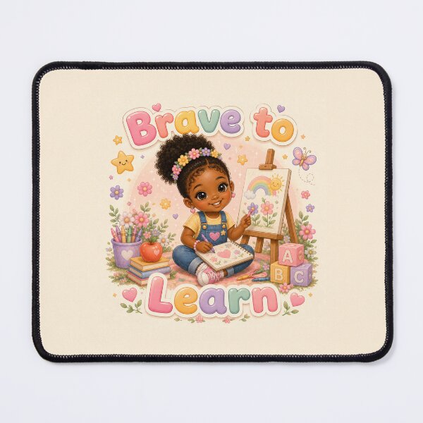 Item preview, Brave to Learn - Bright Roots: Little Scholars designed and sold by QuixoticDigital.