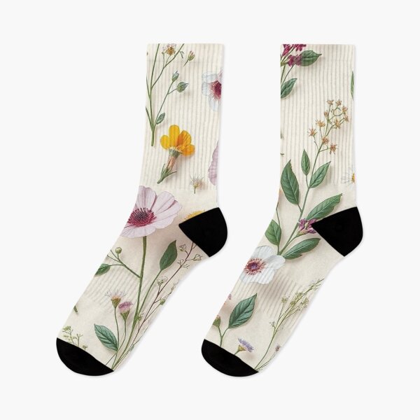 Item preview, Colorful Wild Daisy Floral Seamless Pattern designed and sold by IntelliMindDesigns.