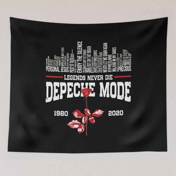 Item preview, Depeches Modes Legends Never Die Rose Tribute 1980-2020  designed and sold by XanDuriCatcute.