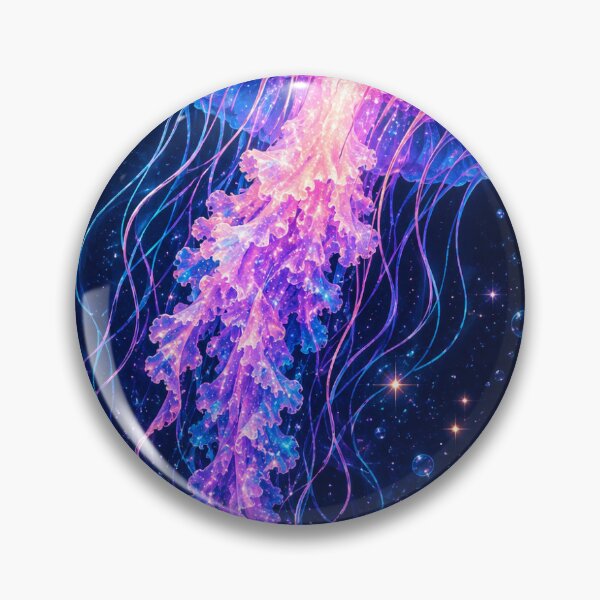 Item preview, Galaxy Jellyfish – Magical Ocean Fantasy Art designed and sold by NestDesigns01.