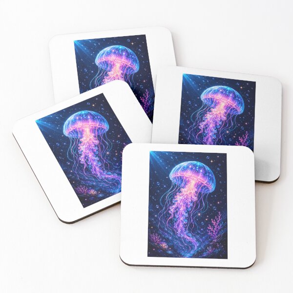 Item preview, Galaxy Jellyfish – Magical Ocean Fantasy Art designed and sold by NestDesigns01.