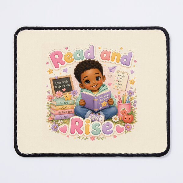 Item preview, Read and Rise - Bright Roots: Little Scholars designed and sold by QuixoticDigital.